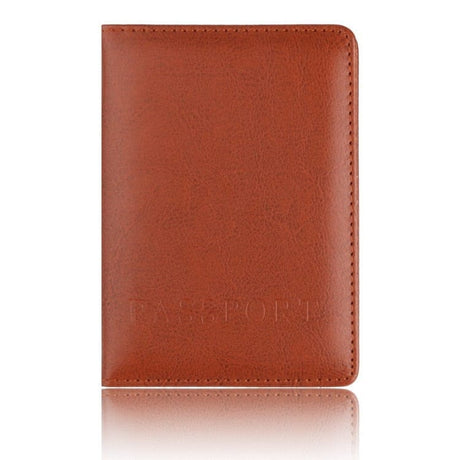 Travel Friendly Leather Passport Cover outdoor equipment BushLine 2
