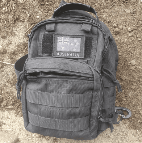 Expandable Molle Tactical Shoulder Sling Pack Bag BackPacks BushLine   
