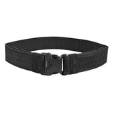 Unisex 130cm Canvas Belt-Quick-Release tacticle clothing BushLine black 130cm