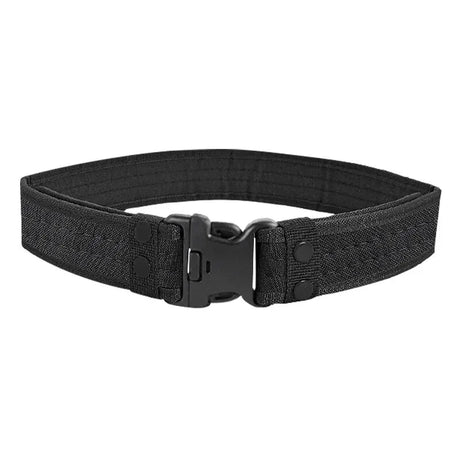 Unisex 130cm Canvas Belt-Quick-Release tacticle clothing BushLine black 130cm