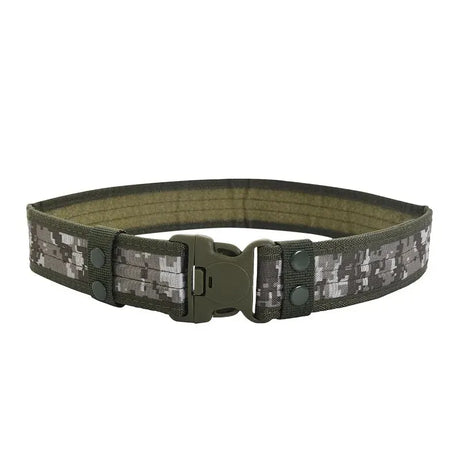 Unisex 130cm Canvas Belt-Quick-Release tacticle clothing BushLine ACU 130cm