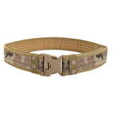 Unisex 130cm Canvas Belt-Quick-Release tacticle clothing BushLine CP 130cm