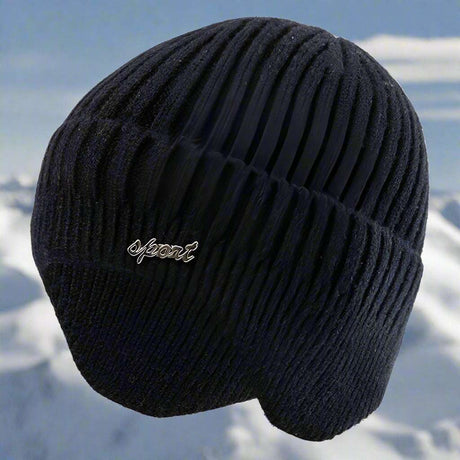 Unisex Winter Wool Beanie with Earflaps Thermal & Wool Beanies  BushLine