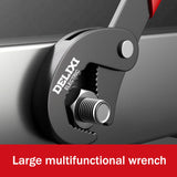 Universal Wrench Multifunction Quick Snap Grip Adjustable Spanner tools  BushLine