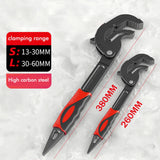 Universal Wrench Multifunction Quick Snap Grip Adjustable Spanner tools  BushLine