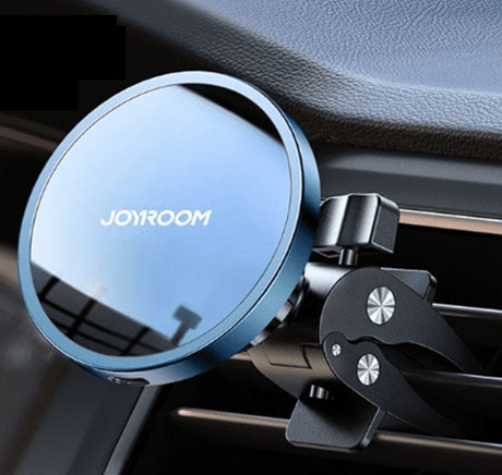 15W Magnetic Car Phone Holder Wireless Charger wifi & wireless BushLine Sea Blue no Charger  