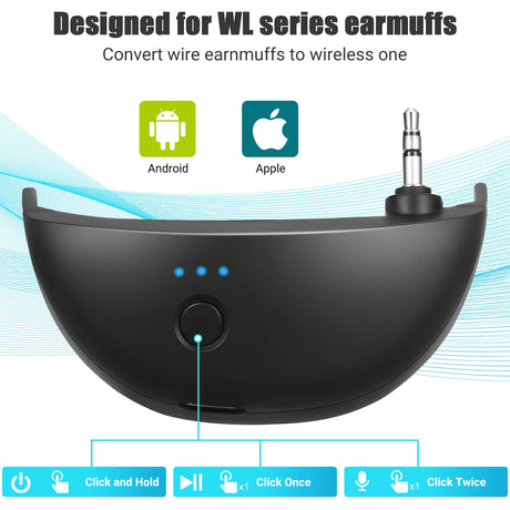 Walker Bluetooth Voice Amp Noise Reduction Hearing Protection Ear Muffs Hi-Vis & Safety  