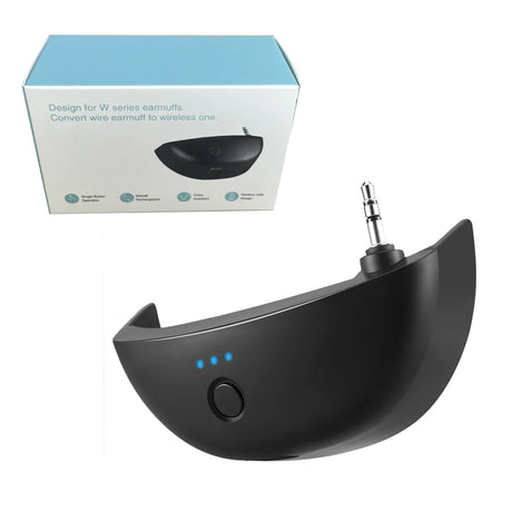 Walker Bluetooth Voice Amp Noise Reduction Hearing Protection Ear Muffs Hi-Vis & Safety BushLine BT Adapter