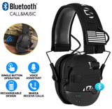 Walker Bluetooth Voice Amp Noise Reduction Hearing Protection Ear Muffs Hi-Vis & Safety  BushLine