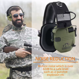 Walker Bluetooth Voice Amp Noise Reduction Hearing Protection Ear Muffs Hi-Vis & Safety  BushLine