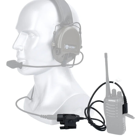 Walker U94 PTT 7.0 Plug Headset Adapters   