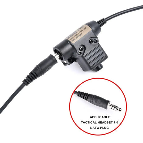 Walker U94 PTT 7.0 Plug Headset Adapters   