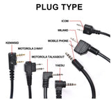 Walker U94 PTT 7.0 Plug Headset Adapters   