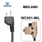 Walker U94 PTT 7.0 Plug Headset Adapters   