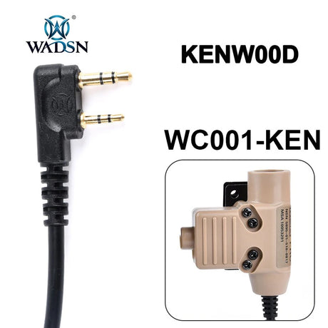 Walker U94 PTT 7.0 Plug Headset Adapters   