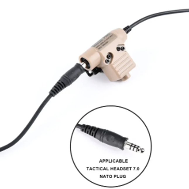 Walker U94 PTT 7.0 Plug Headset Adapters   