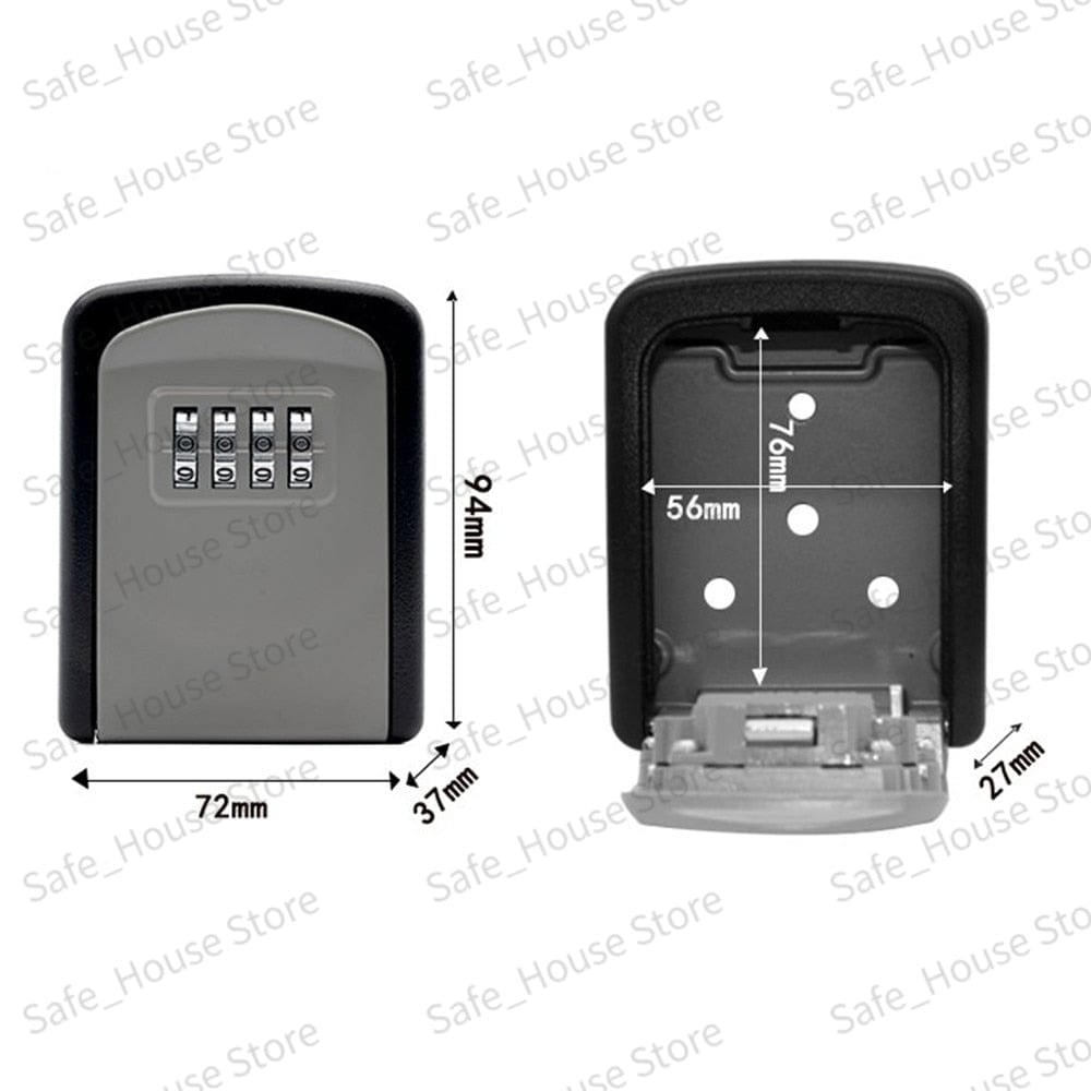 Wall Mount Key Security Lock Box key safe  BushLine