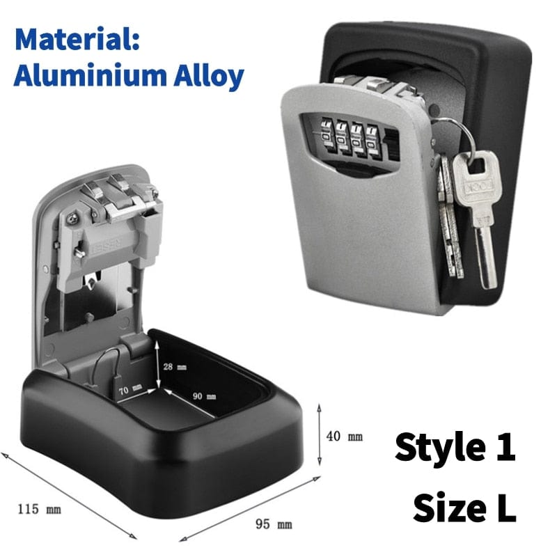 Wall Mount Key Security Lock Box key safe  BushLine