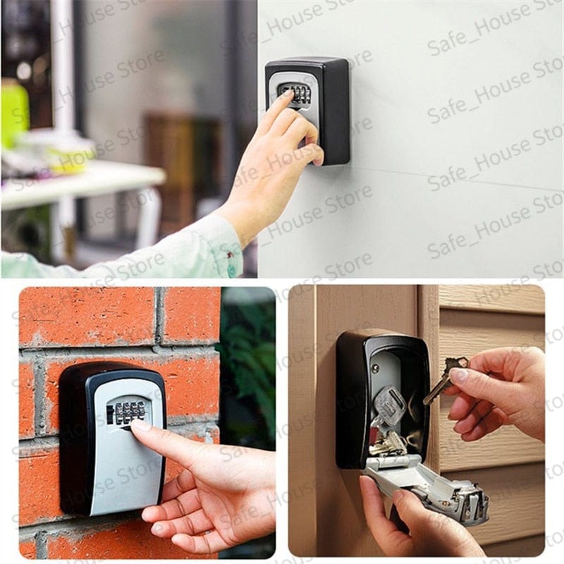 Wall Mount Key Security Lock Box key safe  BushLine