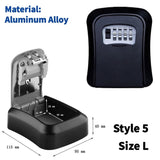 Wall Mount Key Security Lock Box key safe  BushLine