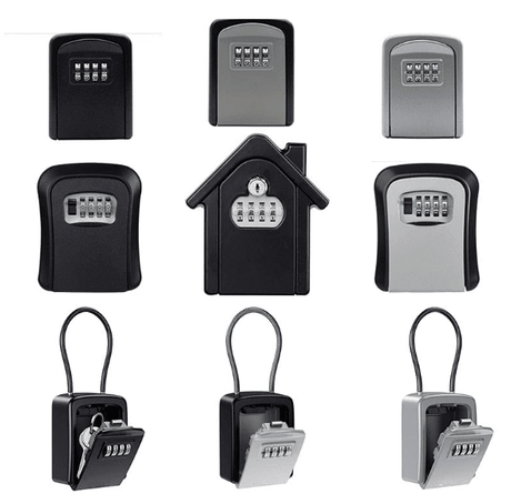 Wall Mounted Home Key Safe Box security systems  