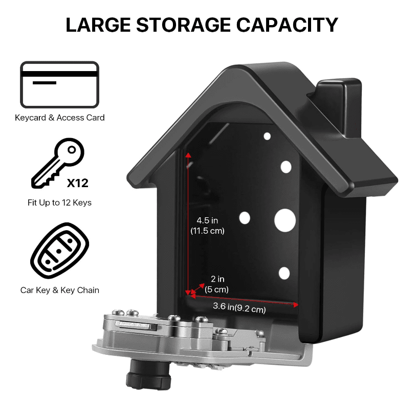 Wall Mounted Home Key Safe Box security systems  BushLine