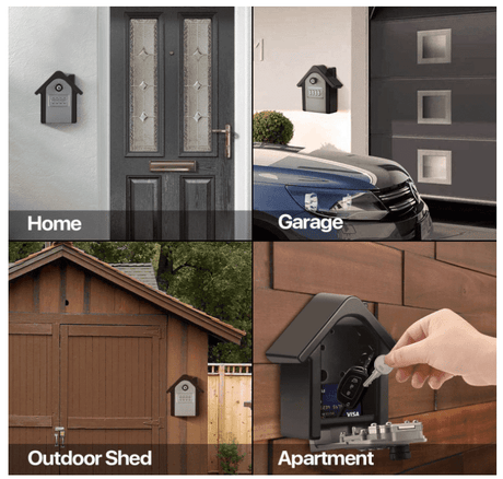 Wall Mounted Home Key Safe Box security systems  BushLine