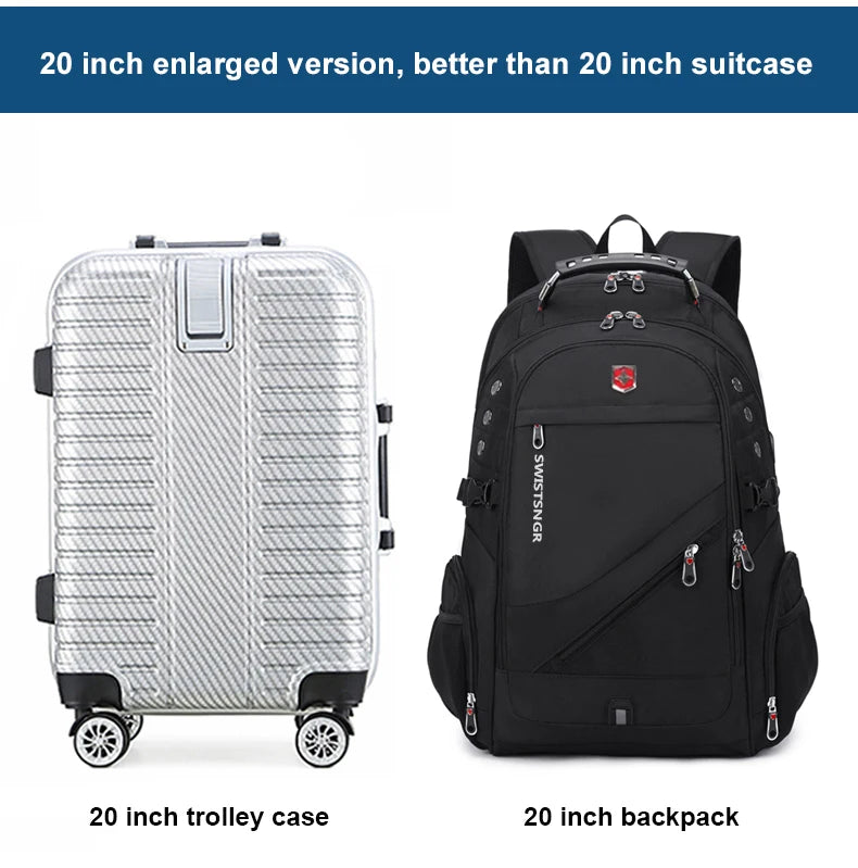 Waterproof 17/20 Inch Laptop Backpack Anti theft BackPacks  BushLine