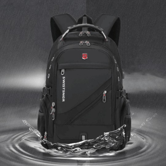 Waterproof 17/20 Inch Laptop Backpack Anti theft BackPacks BushLine Black CHINA 10 working days delivery
