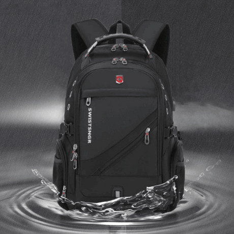 Waterproof 17/20 Inch Laptop Backpack Anti theft BackPacks BushLine Black CHINA 10 working days delivery