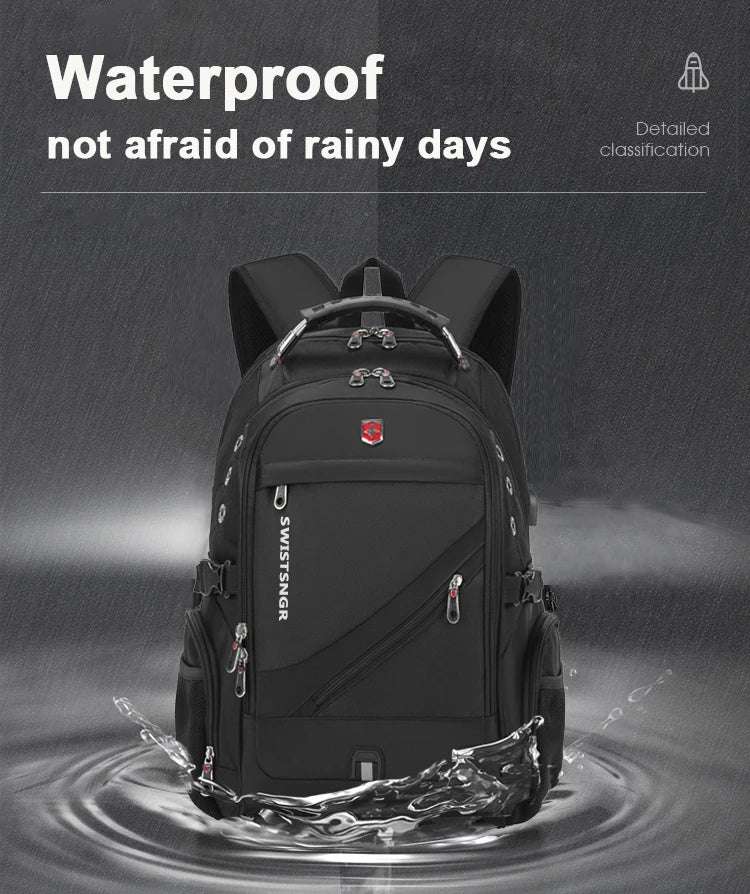 Waterproof 17/20 Inch Laptop Backpack Anti theft BackPacks  BushLine