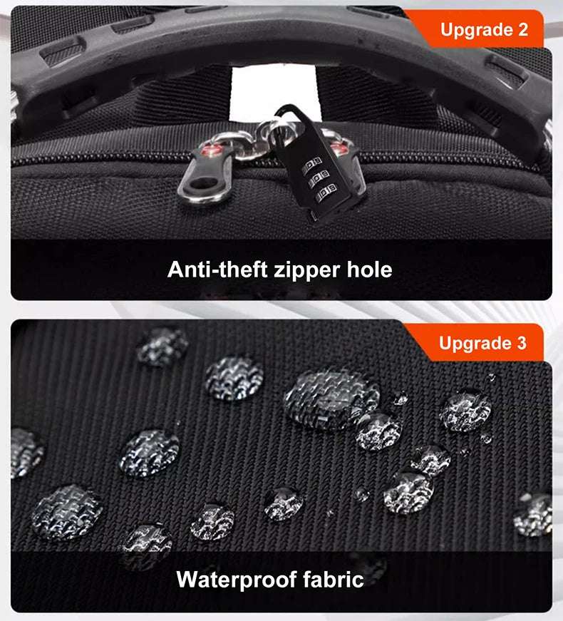 Waterproof 17/20 Inch Laptop Backpack Anti theft BackPacks  BushLine