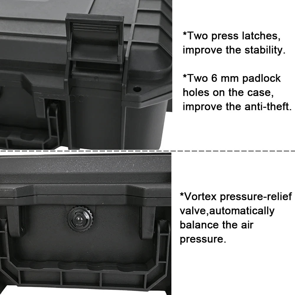 Waterproof Hard Case Safety Storage Box accessories  BushLine
