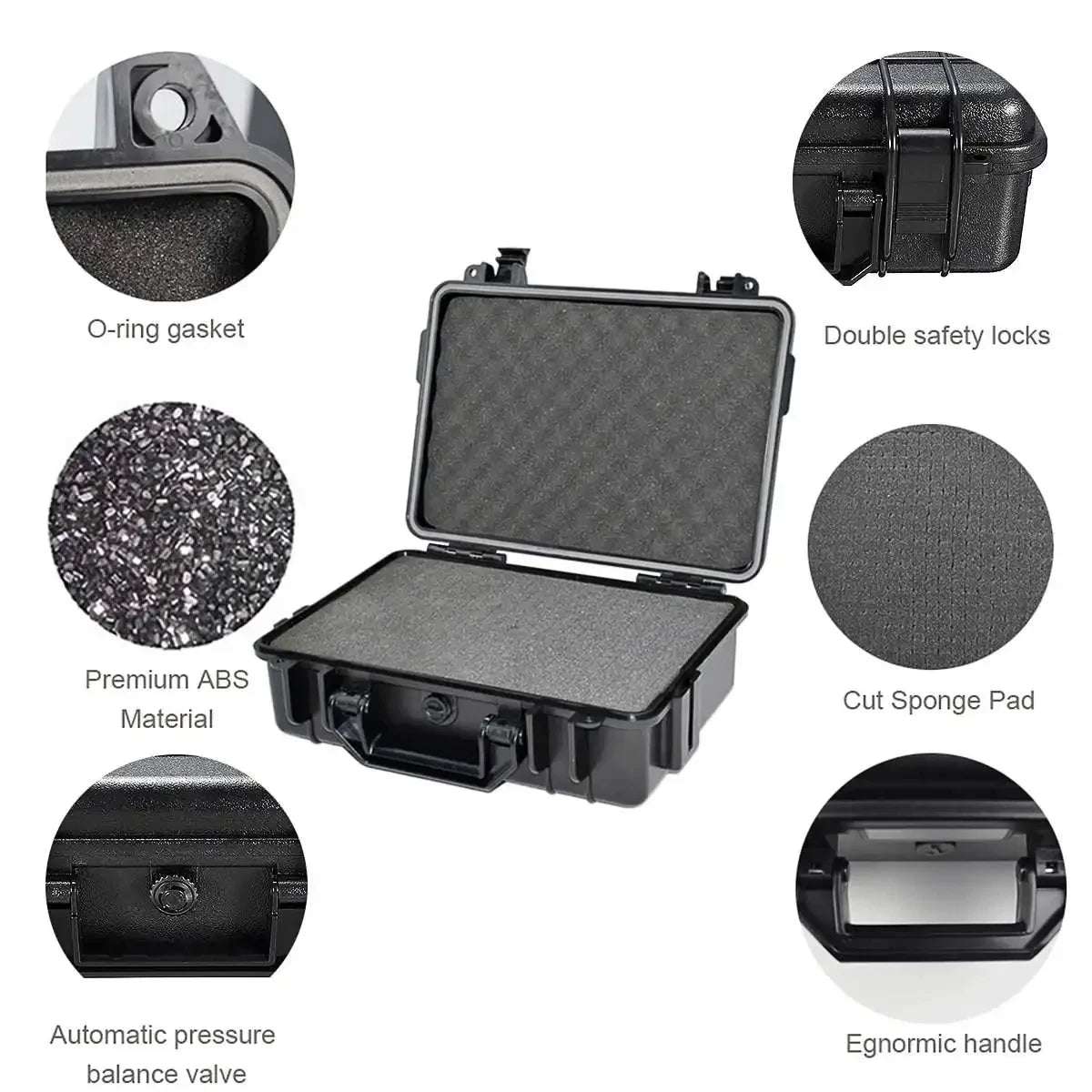 Waterproof Hard Case Safety Storage Box accessories  BushLine