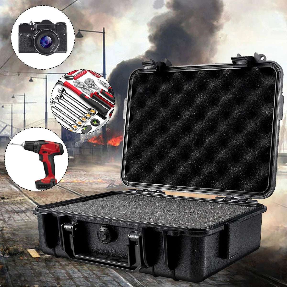 Waterproof Hard Case Safety Storage Box accessories  BushLine