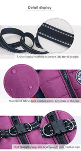 Waterproof Warm Dog Jacket Vest Dog Stuff  