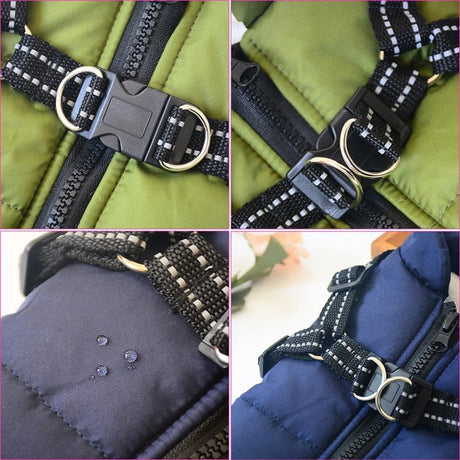Waterproof Warm Dog Jacket Vest Dog Stuff  