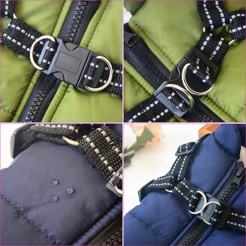Waterproof Warm Dog Jacket Vest Dog Stuff  BushLine