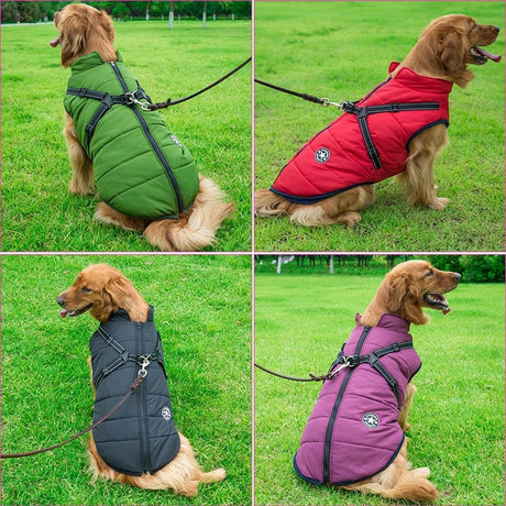 Waterproof Warm Dog Jacket Vest Dog Stuff  BushLine