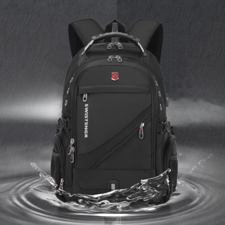 Waterproof 17/20 Inch Laptop Backpack Anti theft BackPacks BushLine Black CHINA 10 working days delivery