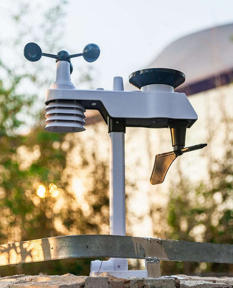 WiFi Weather Station Thermo Barometer Wind Wind Power Vertical  