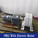 Wind Turbine Permanant Electro-Magnetic Dynamo  12V 24V 48V electrical supplys  BushLine