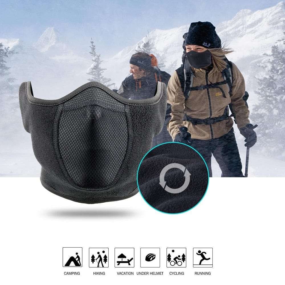 Winter Thermal Fleece Balaclava Full Face Mask tactical hats  BushLine