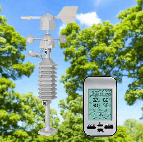 Wireless Anemometer Weather Station Wind Power  