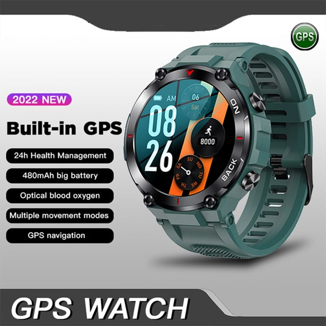 Xiaomi GPS Bluetooth GPS Smart Sports Watch 480mAh Battery Watchs  BushLine