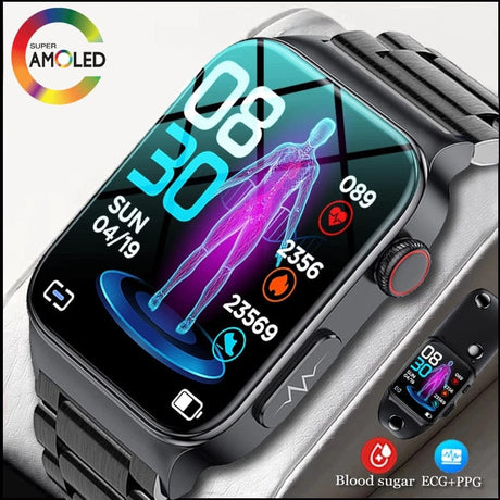 Xiaomi Smart Watch Mediatek Blood Glucose ECG PPG Watchs  BushLine