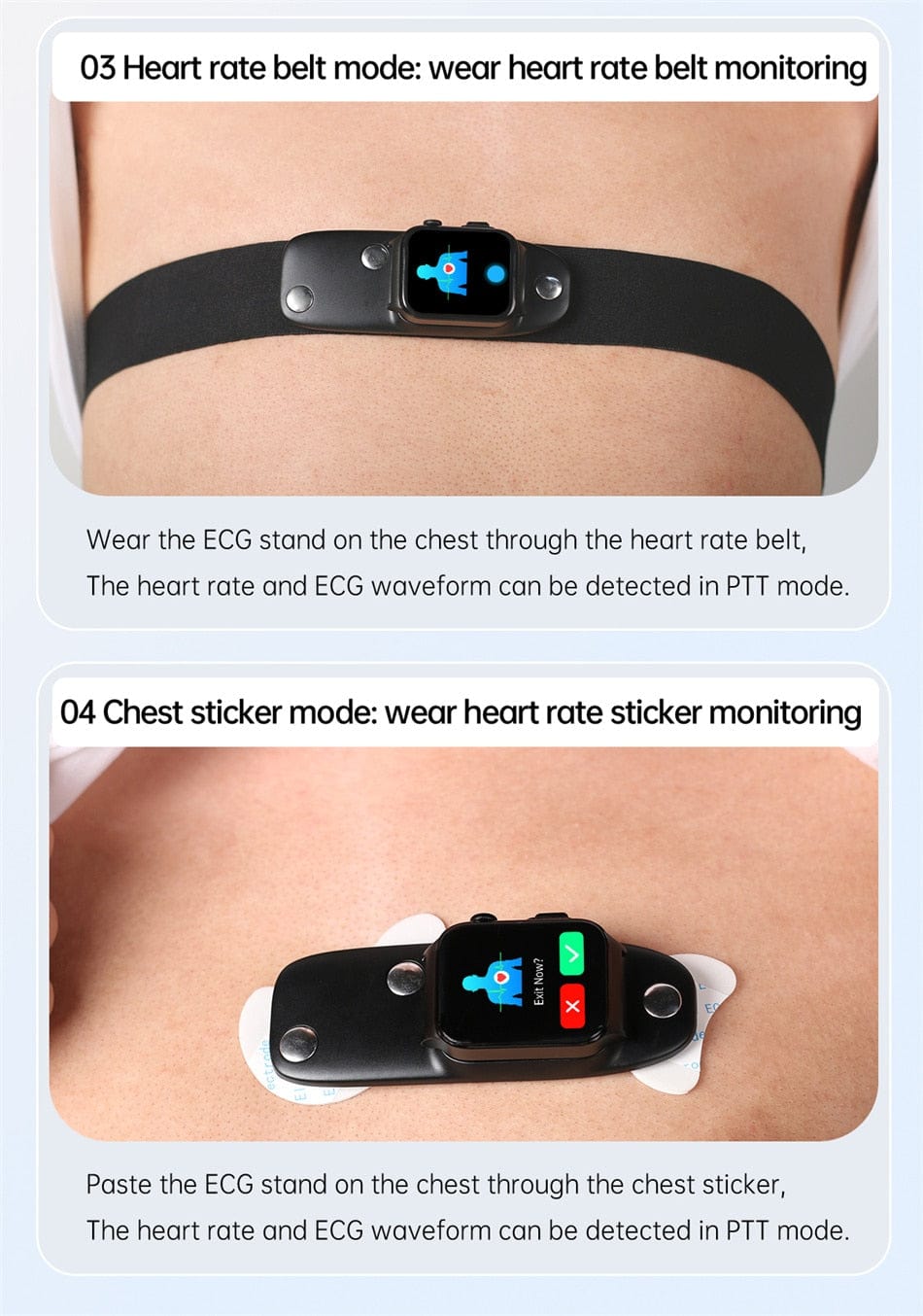 Xiaomi Smart Watch Mediatek Blood Glucose ECG PPG Watchs  BushLine