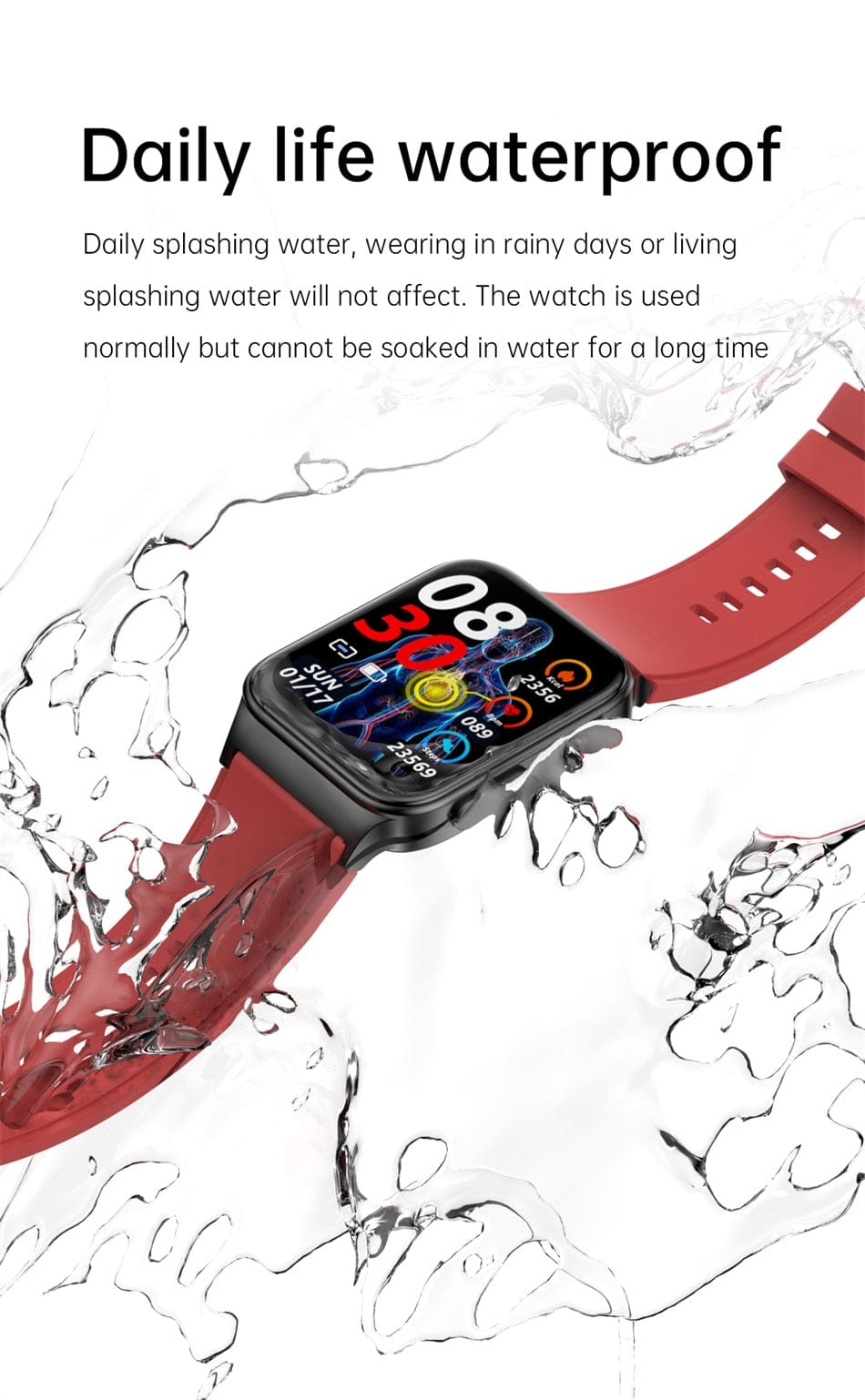 Xiaomi Smart Watch Mediatek Blood Glucose ECG PPG Watchs  BushLine