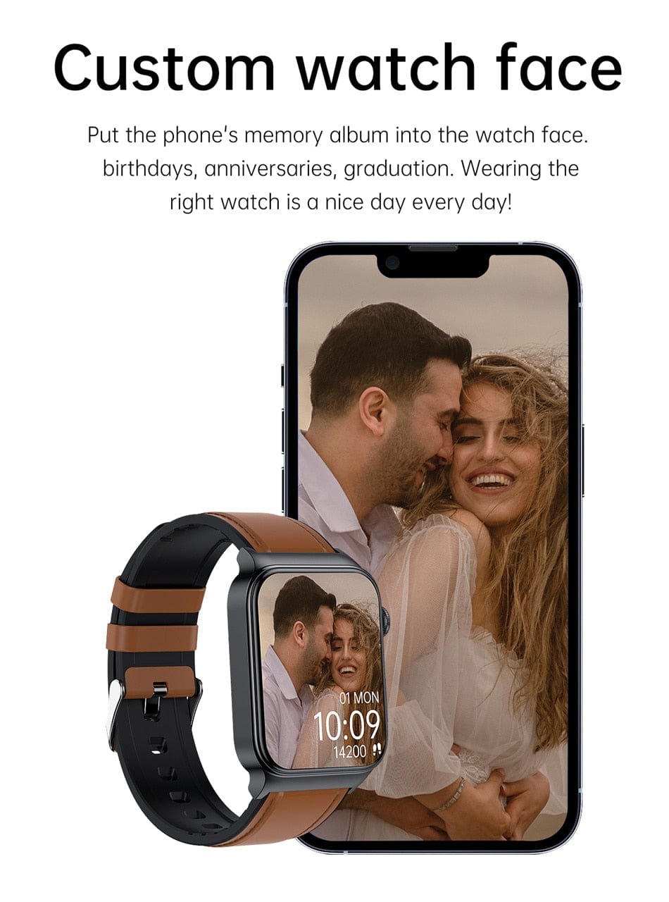 Xiaomi Smart Watch Mediatek Blood Glucose ECG PPG Watchs  BushLine