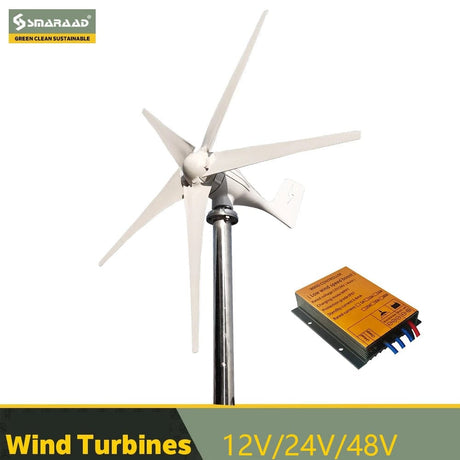 800W & 1000W Wind Turbine Generator Wind Power BushLine 12v Wind Turbine Only|1000w 5 Blades 